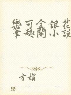 乐可金银花免费笔趣阁小说封面