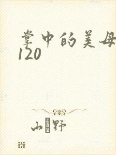 掌中的美母版主120
