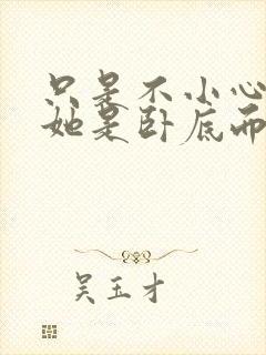 只是不小心发现她是卧底而已