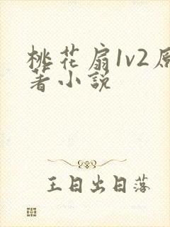 桃花扇1v2原著小说封面