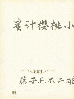 蜜汁樱桃小说