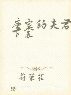 唐家的夫君们帘下衾