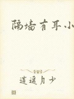 隔墙有耳小说