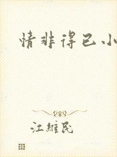 情非得已小说
