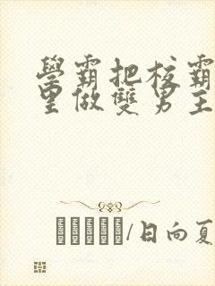 学霸把校霸往死里做双男主车封面