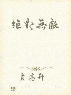 绝对无敌封面