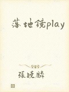 落地镜play