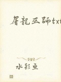 屠龙巫师txt封面
