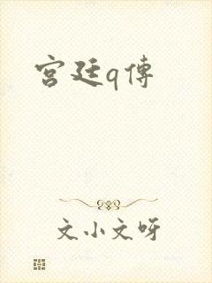 宫廷q传封面