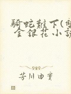 骑蛇难下(双) 金银花小说封面