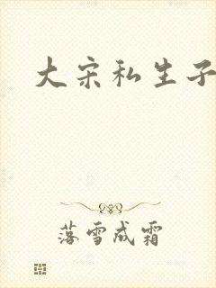 大宋私生子