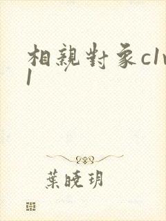 相亲对象c1v1封面
