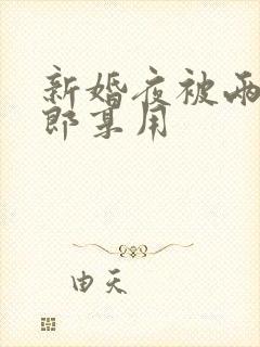新婚夜被两个伴郎享用