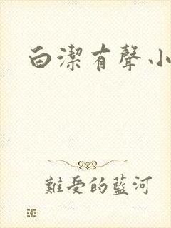 白洁有声小说
