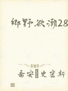 乡野欲潮28章
