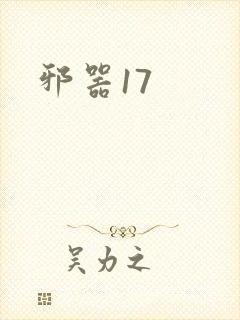 邪器17封面