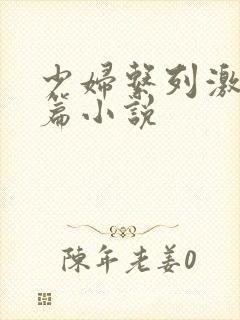 少妇系列激情短篇小说