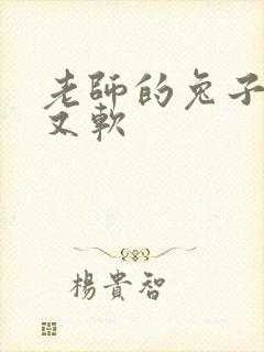 老师的兔子又大又软
