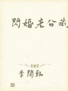 闪婚老公藏不住