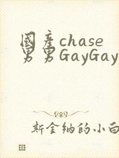 国产chase男男GayGay