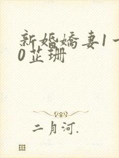 新婚娇妻1一40芷珊