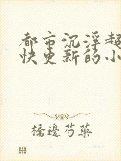 都市沉浮超前超快更新的小说