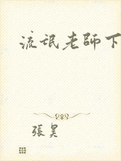 流氓老师下载封面