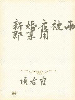 新婚夜被两个伴郎享用封面