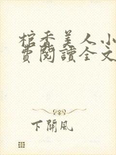 棺香美人小说免费阅读全文无弹窗封面