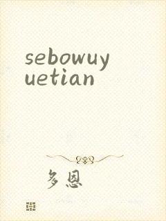 sebowuyuetian封面