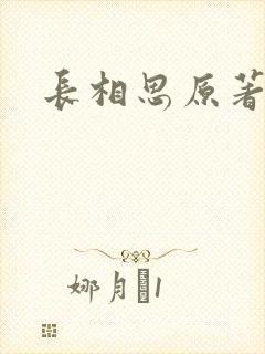 长相思原著小说