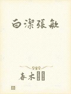 白洁张敏封面