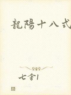 龙阳十八式