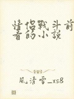 情侣战斗前适合看的小说