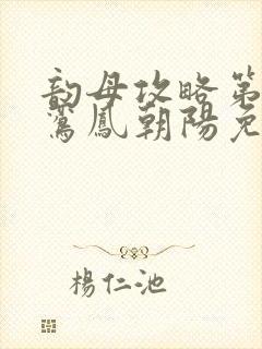 韵母攻略第二部鸾凤朝阳免费阅读