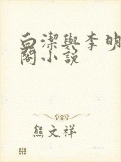 白洁与李明笔趣阁小说封面