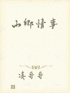 山乡情事封面