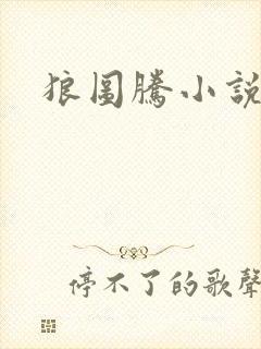 狼图腾小说