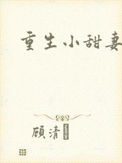 重生小甜妻封面