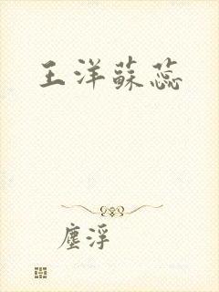 王洋苏蕊