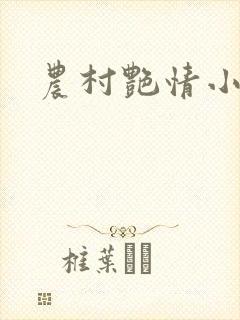 农村艳情小说封面