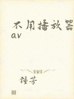 不用播放器的gav