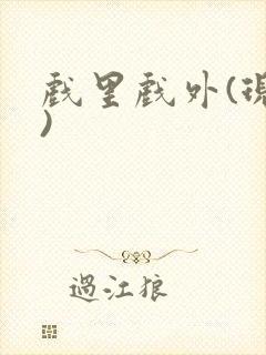 戏里戏外(现场)封面