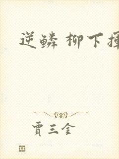 逆鳞 柳下挥封面