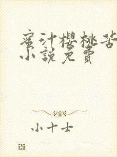 蜜汁樱桃苦咖啡小说免费封面