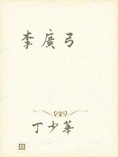 李广弓封面