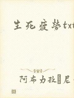 生死疲劳txt封面