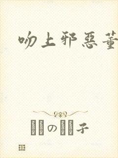吻上邪恶董事长封面