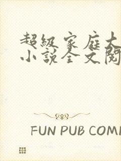 超级家庭大杂烩小说全文阅读