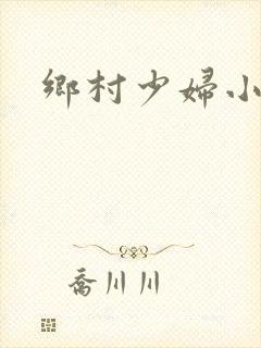乡村少妇小说